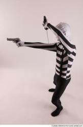 JIRKA STANDING POSE WITH KATANA AND GUN